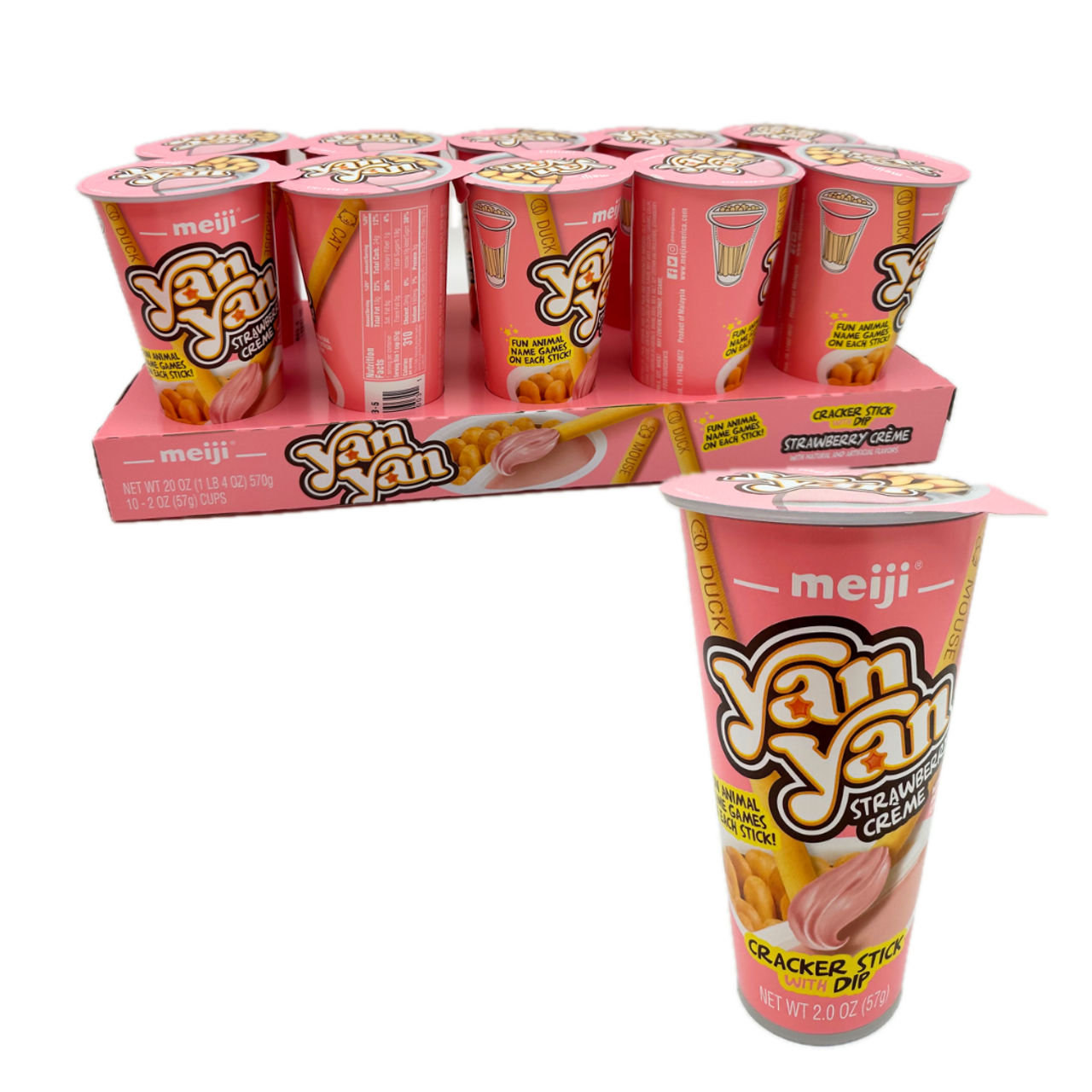 Meiji Yan Yan Strawberry