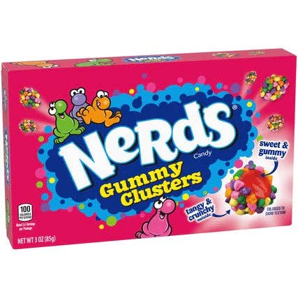 Nerds Gummy Cluster Movie Theater Box