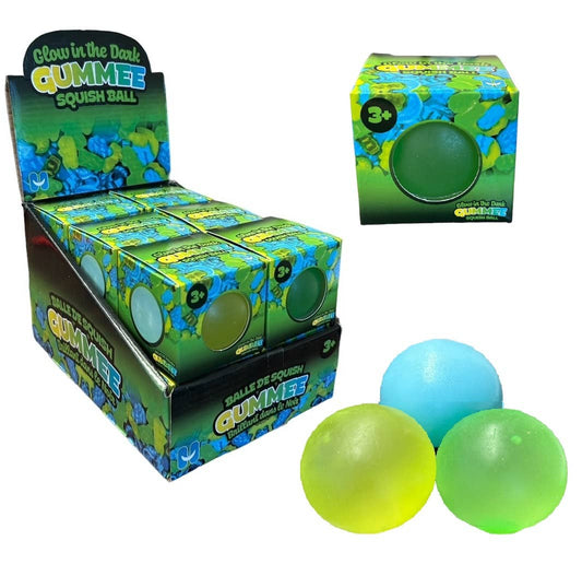 Glow in the Dark Gummee Squish Ball