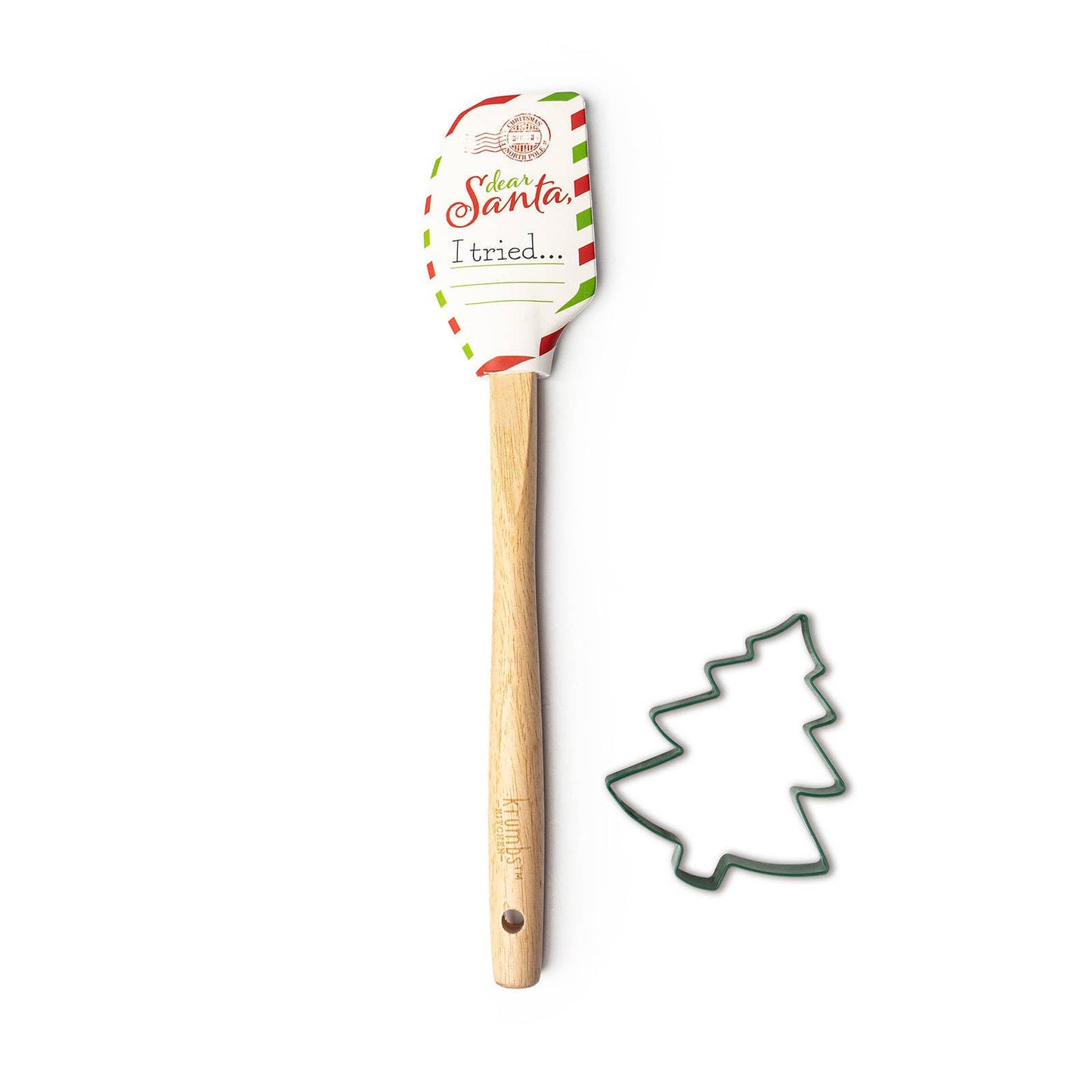 Krumbs Kitchen Christmas Spatula Cookie Cutter Set