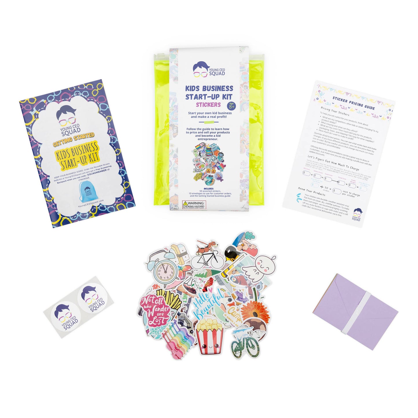 Kid Entrepreneur Kit : STICKERS