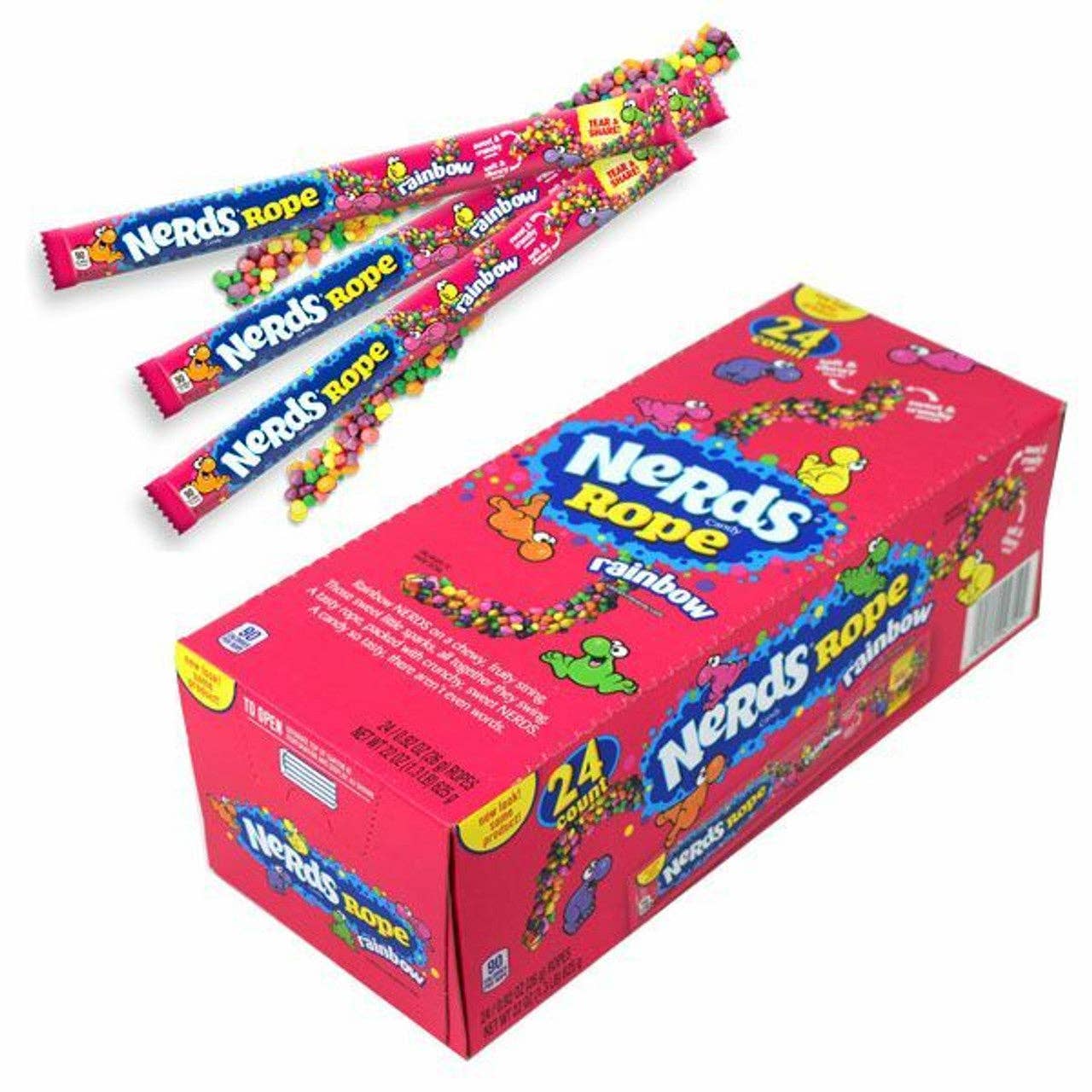 Nerds Rope Original Rainbow 1pce