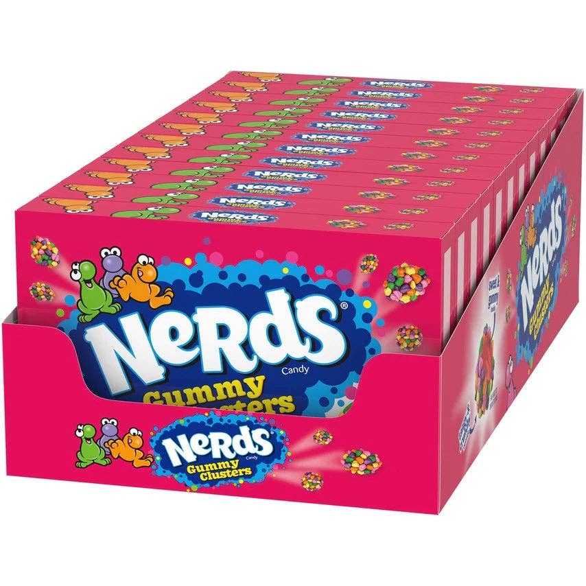 Nerds Gummy Cluster Movie Theater Box