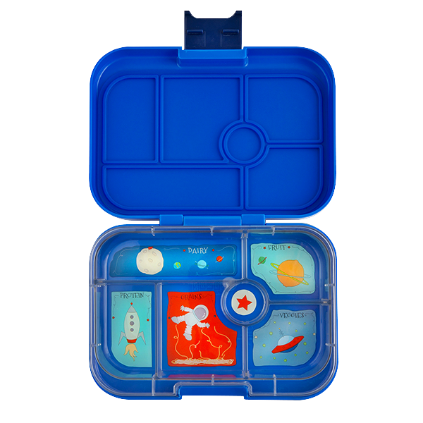 Yumbox Original 6 Compartment Bento Box: Serene Aqua - Paris Tray