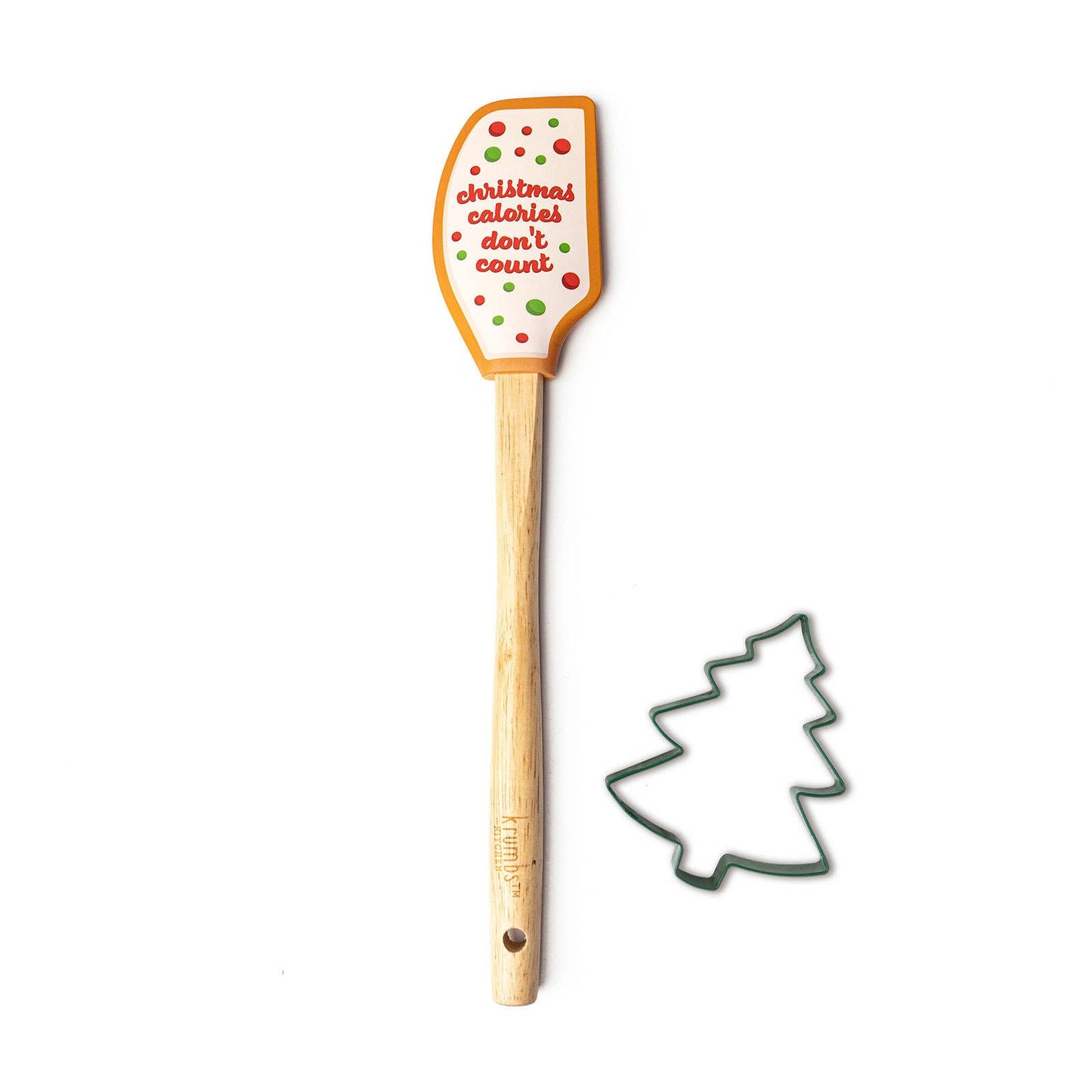 Krumbs Kitchen Christmas Spatula Cookie Cutter Set