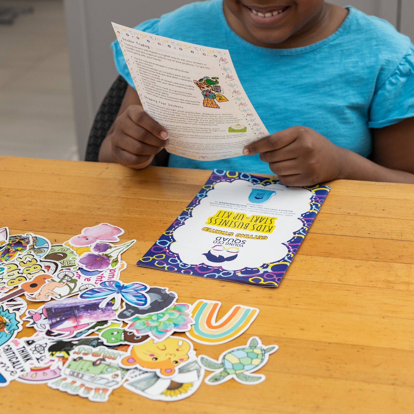 Kid Entrepreneur Kit : STICKERS