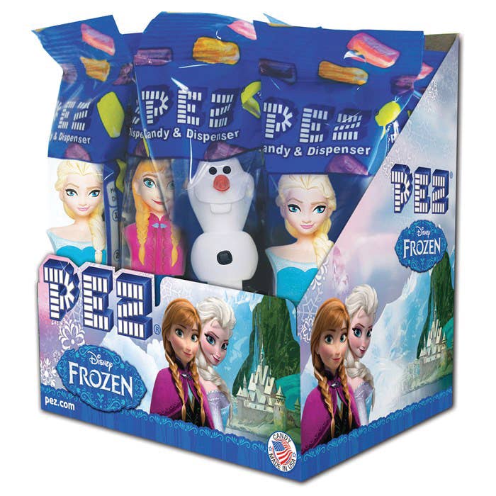 Frozen PEZ Candy Dispenser