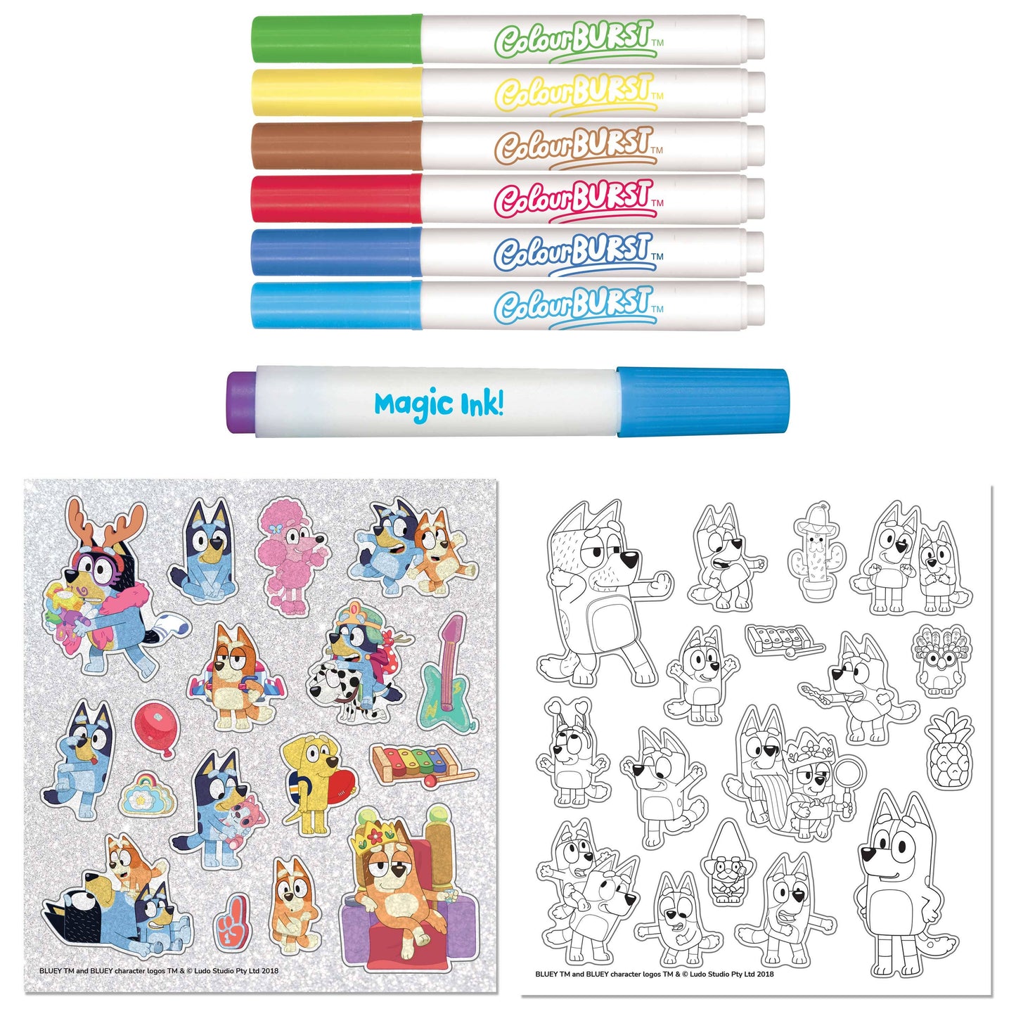 Inkredibles Activity Kit Bluey