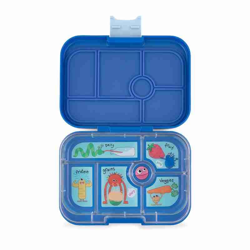 Yumbox Original 6 Compartment Bento Box: Serene Aqua - Paris Tray