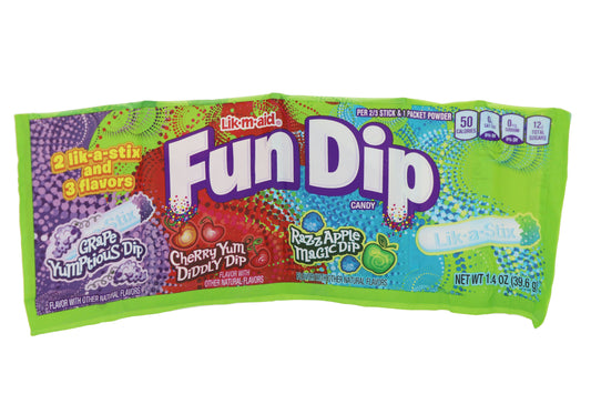 Fun Dip Candy Three Flavor Pack