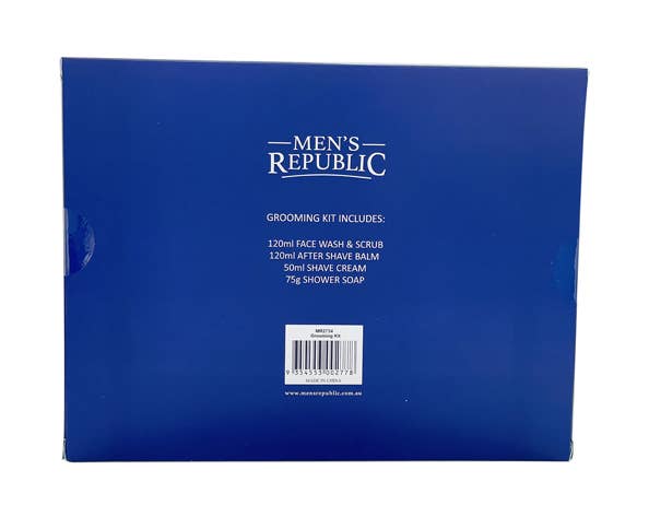 Men's Republic Grooming Kit - 4pc Shave and Cleanse