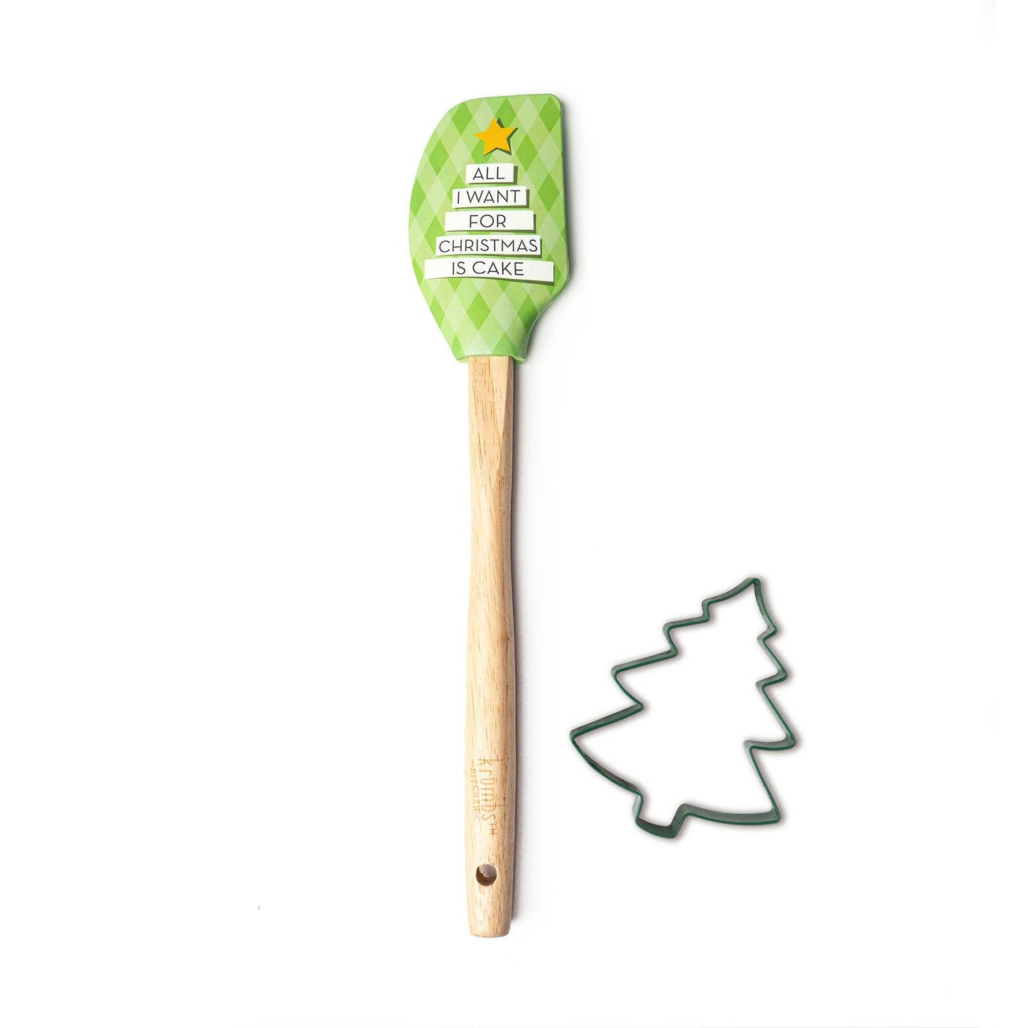 Krumbs Kitchen Christmas Spatula Cookie Cutter Set