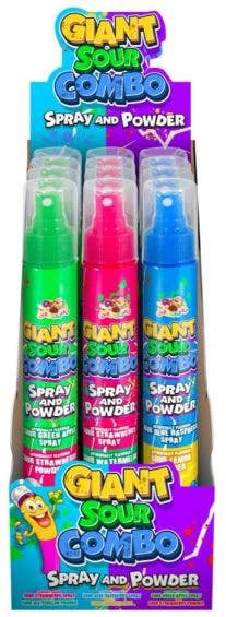 Albert's Giant Sour Combo Spray & Powder