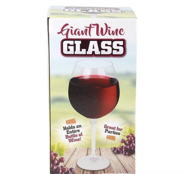 GIANT WINE GLASS