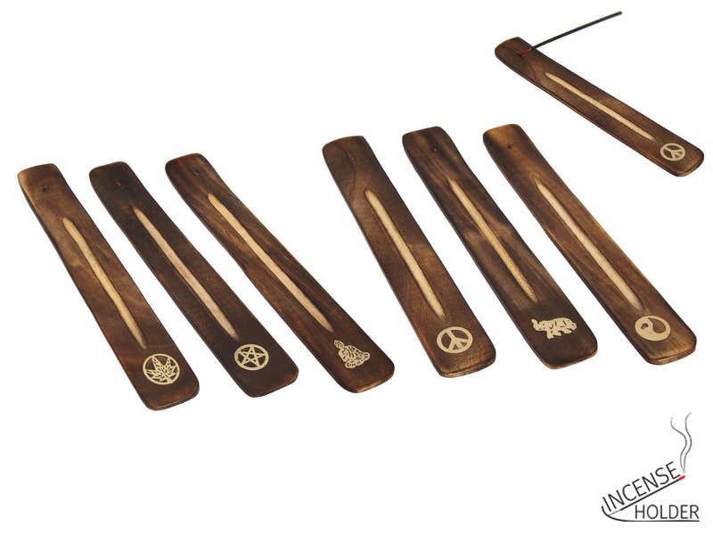 26cm Wooden Incense Holder Ash Catcher