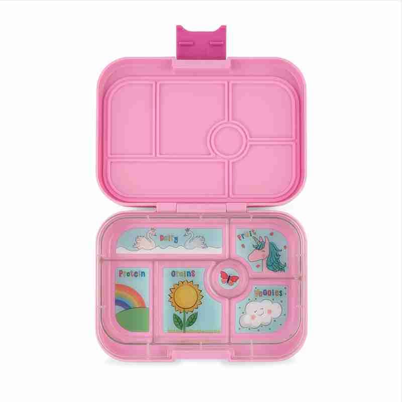 Yumbox Original 6 Compartment Bento Box: Serene Aqua - Paris Tray