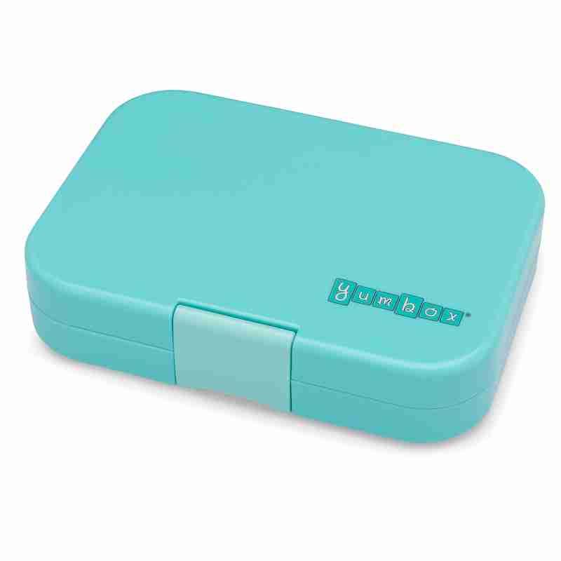 Yumbox Original 6 Compartment Bento Box: Serene Aqua - Paris Tray