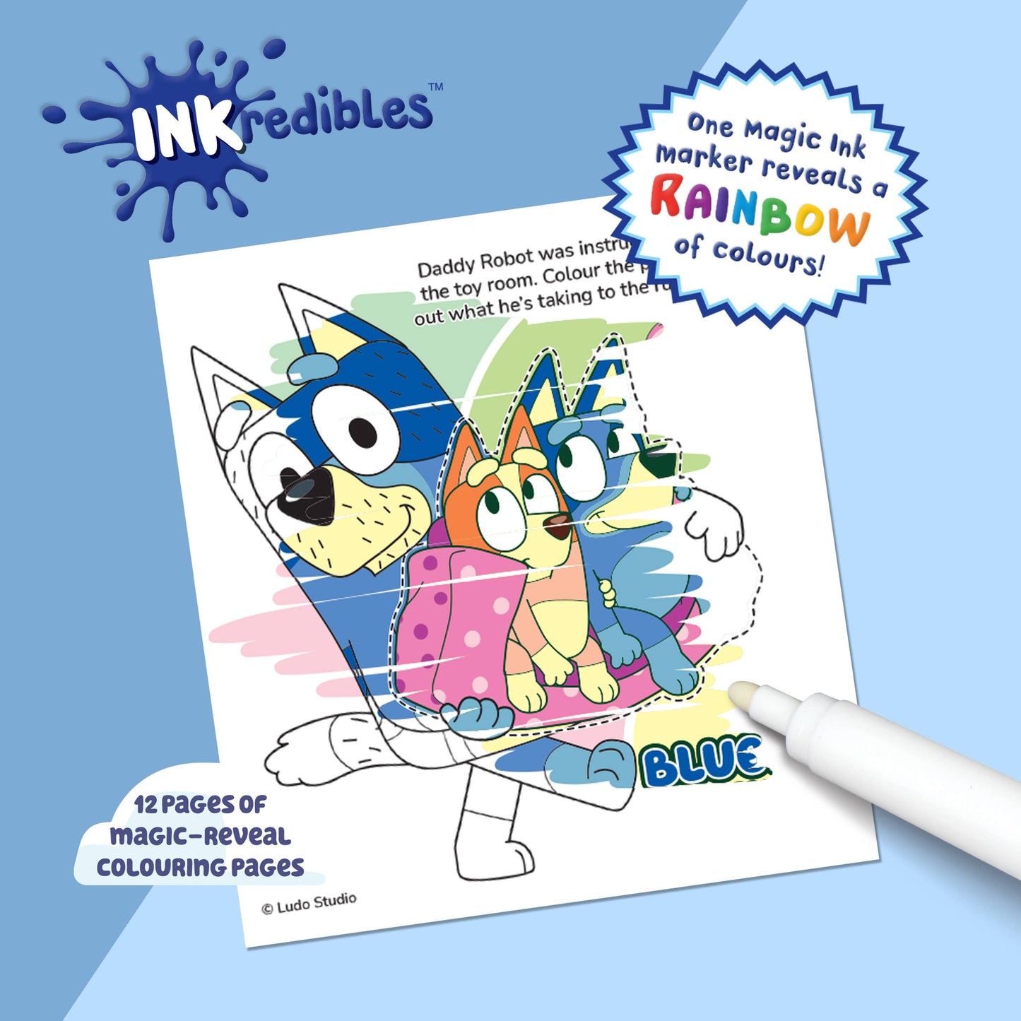 Inkredibles Activity Kit Bluey