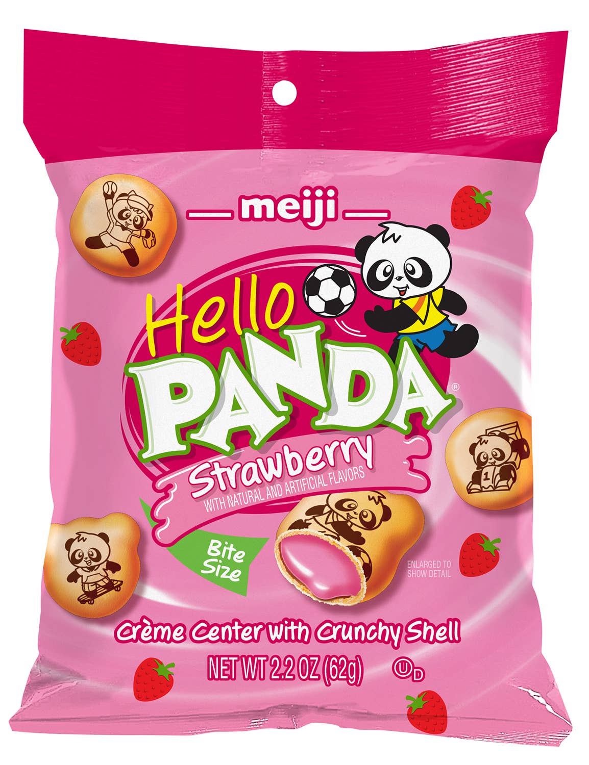 Meiji Hello Panda, Strawberry