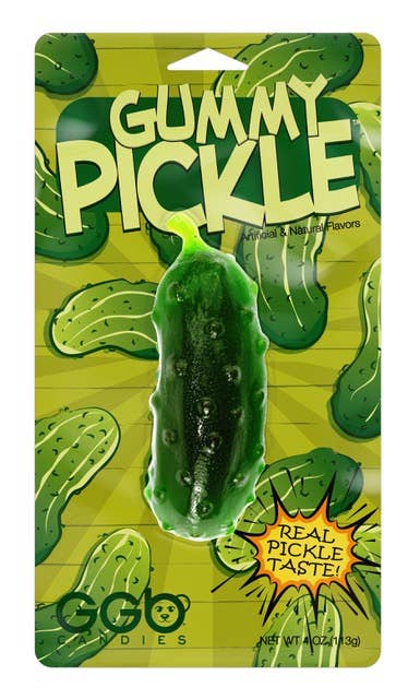 Giant Gummy Pickle